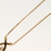 Secondhand Christian Dior CD Pendant Necklace Gold-plated