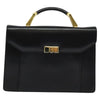 Secondhand Bally Vintage Handbag Black Leather Bags