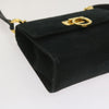 Salvatore Ferragamo Gancini Shoulder Bag Suede