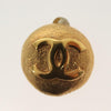 Chanel Vintage CC Round Clip-On Earrings Metal