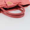 Secondhand Prada Logo Bow Tote Tessuto with