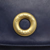 Secondhand Celine Circle logo Blue Leather Bags