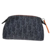 Christian Dior Flight pouch Trotter Pattern Denim