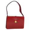 Secondhand Celine Shoulder Bag Red Leather Bags