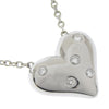Tiffany & Co. Dots heart Necklace Platinum with diamonds