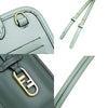 Secondhand Fendi Smartphone Case Green Leather Bags