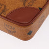 Secondhand MCM Visetos pouch Brown Canvas Accessories