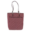 Christian Dior Vintage Open Pocket Tote Diorissimo Canvas