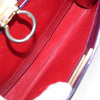 Secondhand Celine Gancini Handbag Purple Leather Bags