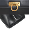 Salvatore Ferragamo Gancini Convertible Top Handle Bag Suede