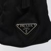 Secondhand Prada Resin Handle Tote Tessuto