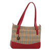 Secondhand Burberry Nova Check Tote canvas check pattern