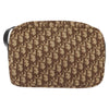Christian Dior Vintage Trotter Shoulder Bag Canvas