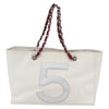 Secondhand Chanel No.5 Tote Canvas and