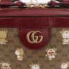 Gucci Doraemon Ophidia Zip Around Camera Bag Printed Mini GG Coated Canvas
