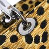 Christian Dior Vintage Lady Dior Bag Printed Cannage Quilt Canvas