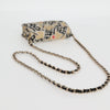 Secondhand Chanel Flap Card Holder on Chain Quilted Printed
