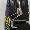 Secondhand Gucci Front Zip Messenger Bag Psychedelic Print GG
