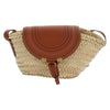 Secondhand Chloe Marcie Basket Bag Raffia and