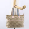 Gucci Diaper Web Strap Tote GG Canvas