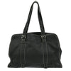 Secondhand Prada Vintage Tote Black Leather Accessories
