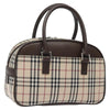 Secondhand Burberry Nova Check Bowling Bag