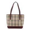 Secondhand Burberry Nova Check Tote canvas check pattern