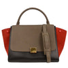 Celine Tricolor Trapeze Bag Leather