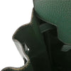 Secondhand Hermes Birkin Handbag Green Ardennes with Gold Hardware