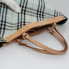 Secondhand Burberry Nova Check Tote canvas check pattern
