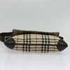 Secondhand Burberry Vintage Flap Crossbody Bag Haymarket