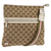 Secondhand Gucci Flat Messenger Bag GG
