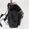 Gucci Vintage Bamboo Backpack Leather