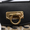 Salvatore Ferragamo Gancini Travel Tote Gancini Jacquard