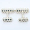 Tiffany & Co. Paloma Picasso Groove Cufflinks Silver