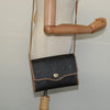 Christian Dior Vintage Honeycomb Flap Crossbody Bag Coated Canvas
