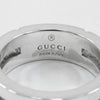 Gucci Logo Band Ring Sterling Silver