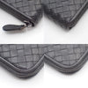 Bottega Veneta Intrecciato Long Zip Wallet Leather