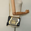 Gucci Padlock Shoulder Bag GG Coated Canvas and Leather