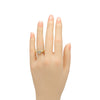 Tiffany & Co. Heart Band Ring 18K Yellow Gold with Diamonds