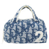 Christian Dior Vintage Trotter Handbag Canvas