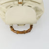 Gucci Vintage Bamboo Backpack Leather