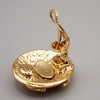 Chanel Vintage Round CC Clip-On Earrings Metal