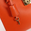 Salvatore Ferragamo Gancio Lock Tote Leather