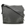 Bottega Veneta Square Flap Messenger Bag Intrecciato Nappa