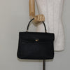 Secondhand Bally Vintage Handbag Black Leather Bags