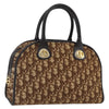 Christian Dior Vintage Trotter Handbag Canvas