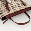 Secondhand Burberry Nova Check Tote canvas check pattern