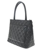 Chanel Medallion Tote Quilted Caviar