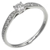 Tiffany & Co. Harmony Solitaire Ring Platinum with RBC Diamond